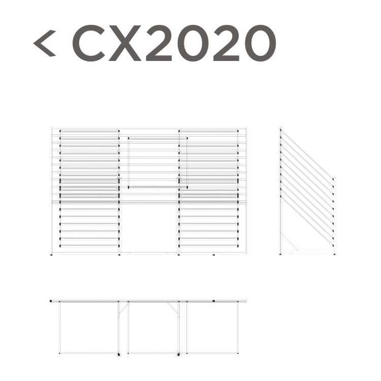Metal Plate Horizontal Plate Tile Racks-CX2020 