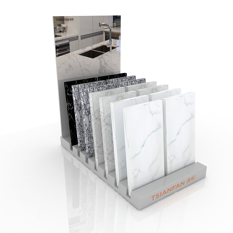 simple and elegant  tabletop display rack services-SJ3035
