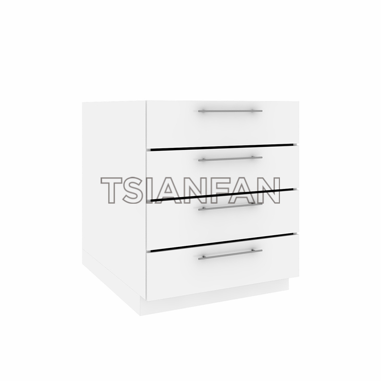Custom Tile Sliding Display Cabinet CC912