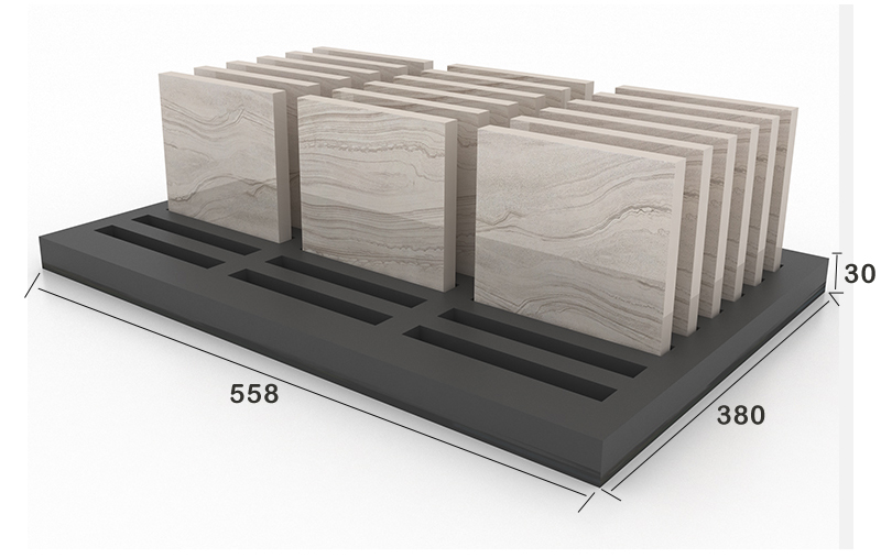 Showroom Tile Countertop Display Rack Customization-ME063