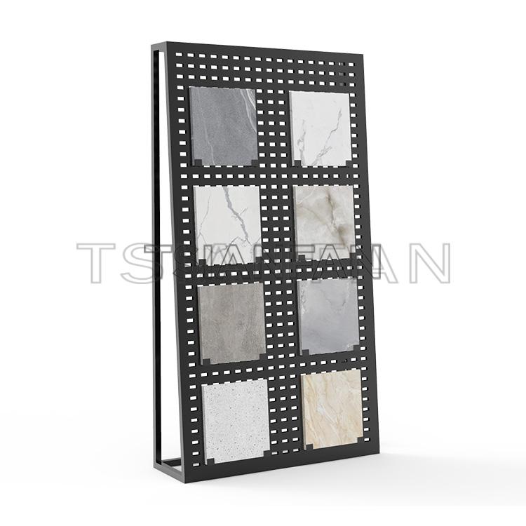 Custom Quartz Sample Metal Floor Display Stand -SG104