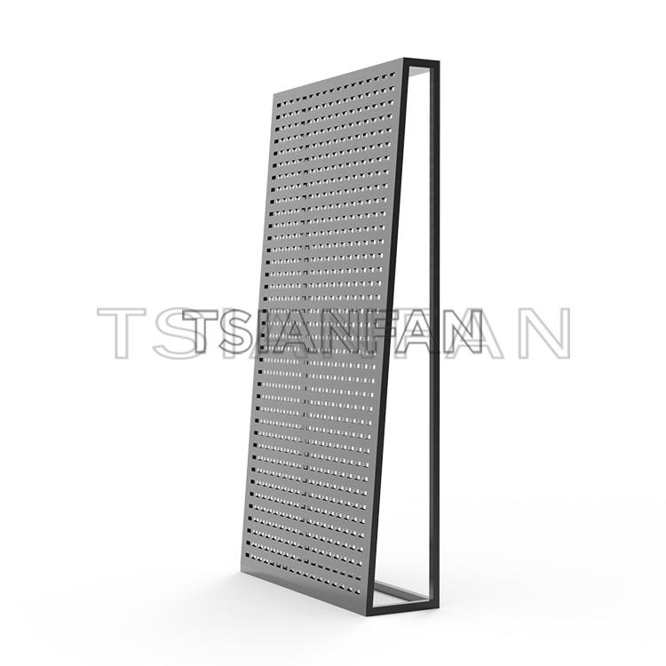 Custom Quartz Sample Metal Floor Display Stand -SG104