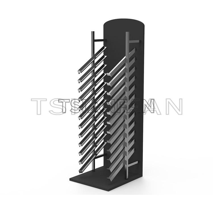 2023 New Design Factory Direct Quartz Stone Falling Waterfall Display Stand -SG111