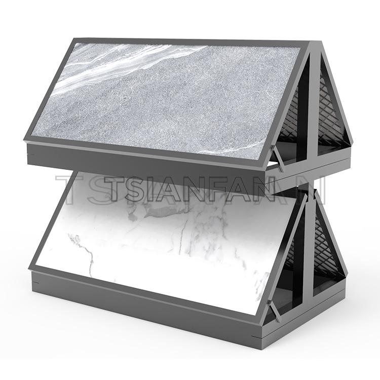 Custom three-dimensional artificial stone quartz stone sample Counter Stand -SG023