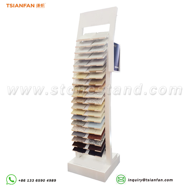 SRL017-300*200mm artificial stone spot display stand burst direct sales tile floor display stand