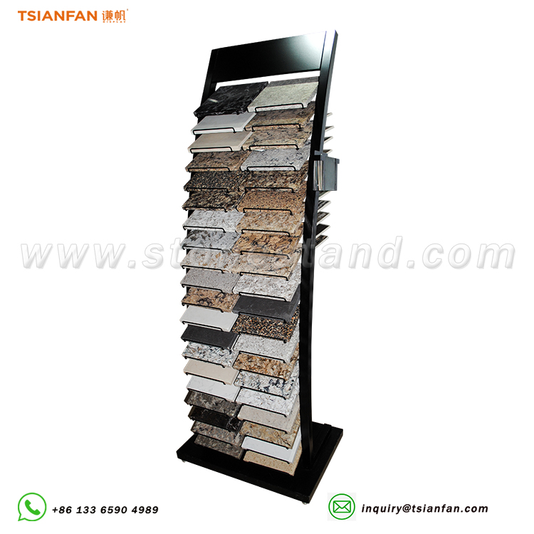 SRL017-300*200mm artificial stone spot display stand burst direct sales tile floor display stand