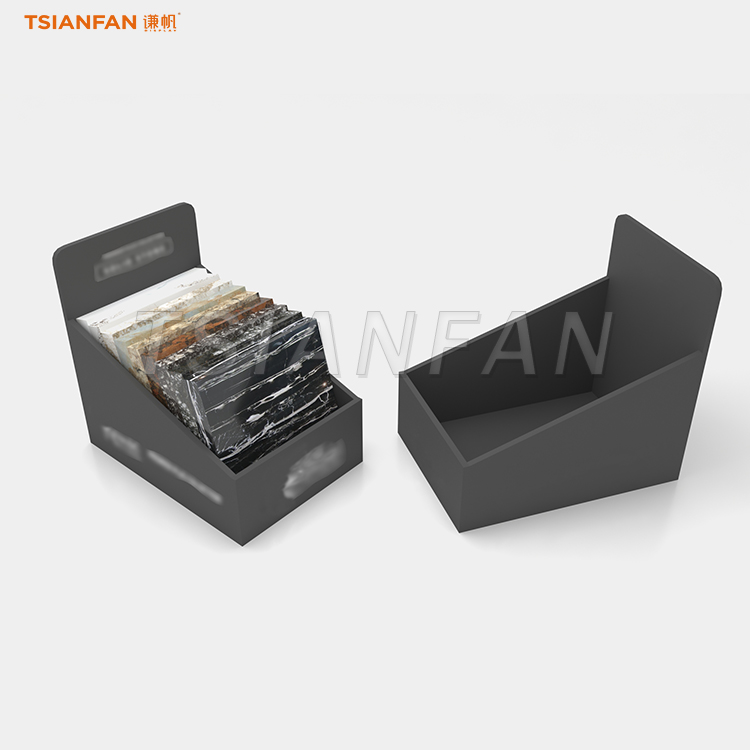 Granite sample display box customized high quality packaging box design