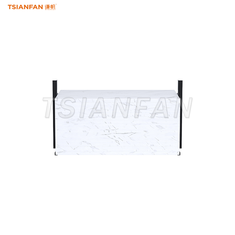 Simple floor slab support factory furnishings stone display stand -SD152