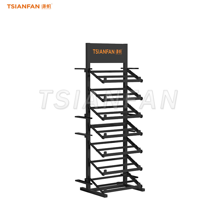 Marble stone display rack quartz sample display stand for sale-SW128