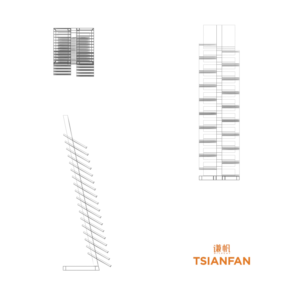 石英石展示架