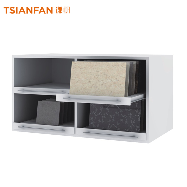 tile drawer display rack in stone display-CC2040