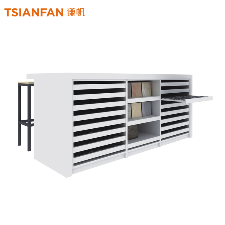 Custom-made ceramic tile display rack-CC20402