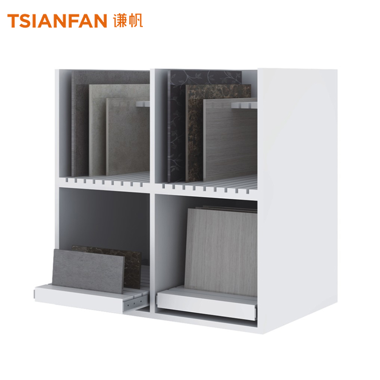 Granite display table tile drawer display showcase-CC2061