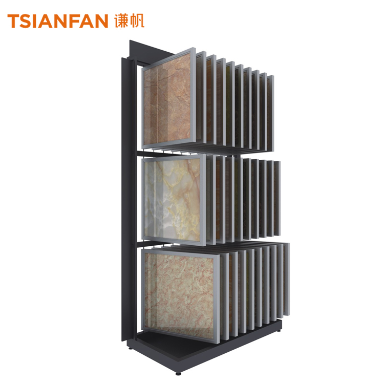 side grid frame metal display rack for ceramic-CF2024