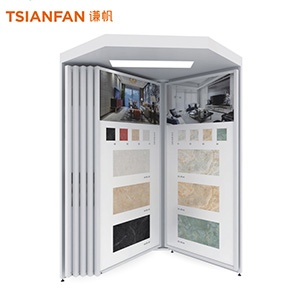 Customized Showroom Standing Tile Display Rack-CF2039