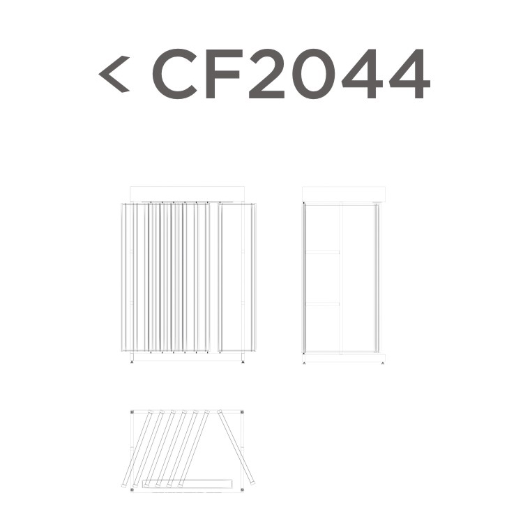 Tile exhibition rack flip showcase stone showcase-CF2044