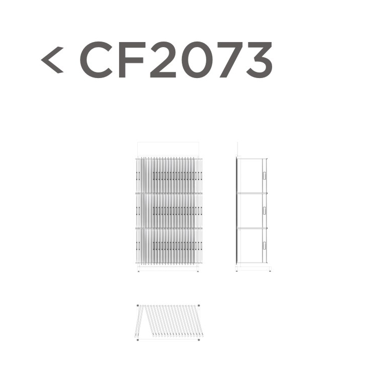 Wholesale Sample Showroom tile Display rack-CF2073