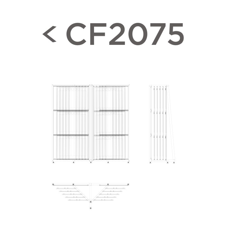 Stone Display Showing Rack Page Type-CF2075