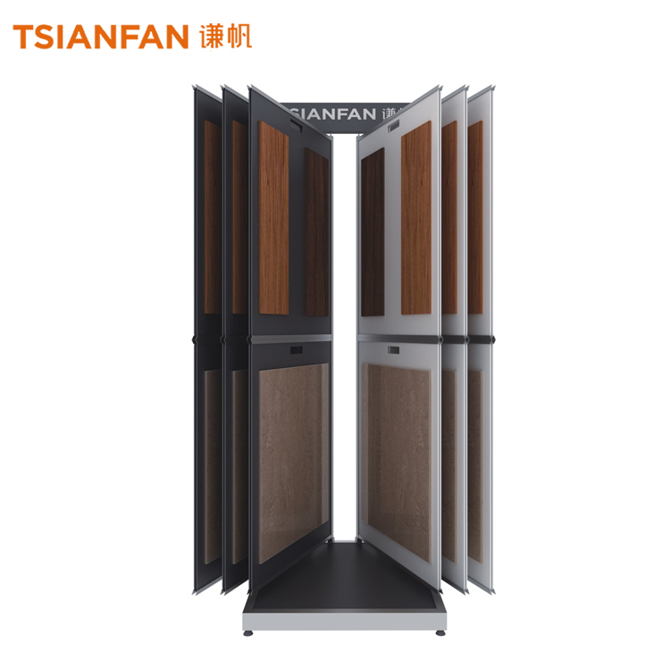 metal tiles display rack images of flip page-CF2078