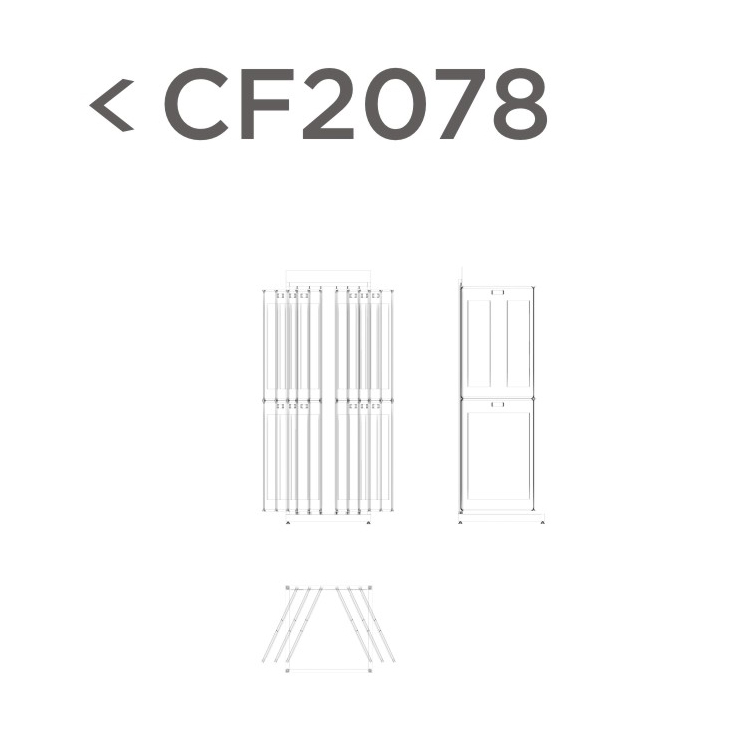 metal tiles display rack images of flip page-CF2078