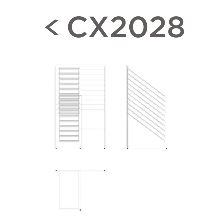 Metal Display Racks For Flooring Tiles-CX2028