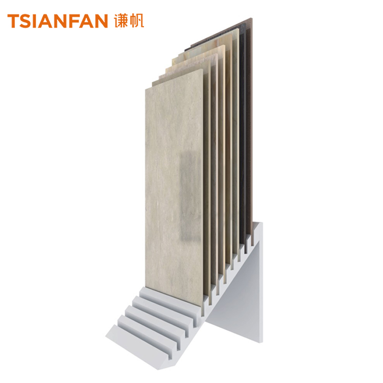 High Capacity Porcelian Tile Display stand-E2039