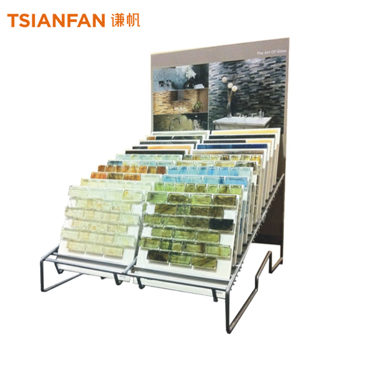 New Design Countertop Quartz Metal Display Stands-MT2021