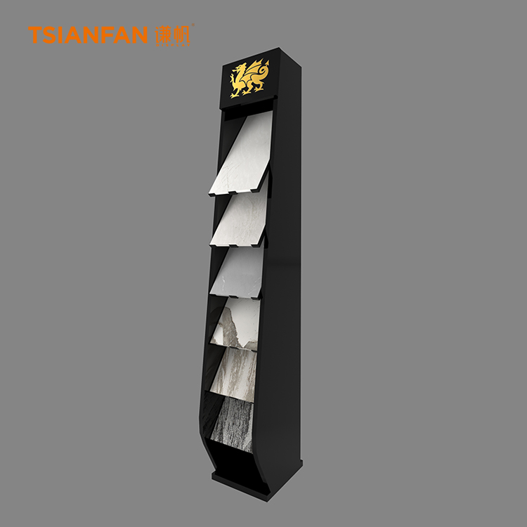 Customize Hot Sale Stone Flooring Display Rack for showroom SRL2016