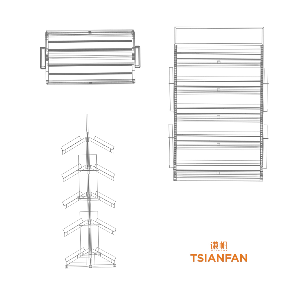  Portable Stone Display tile Stand Distributors/Supplier SX001