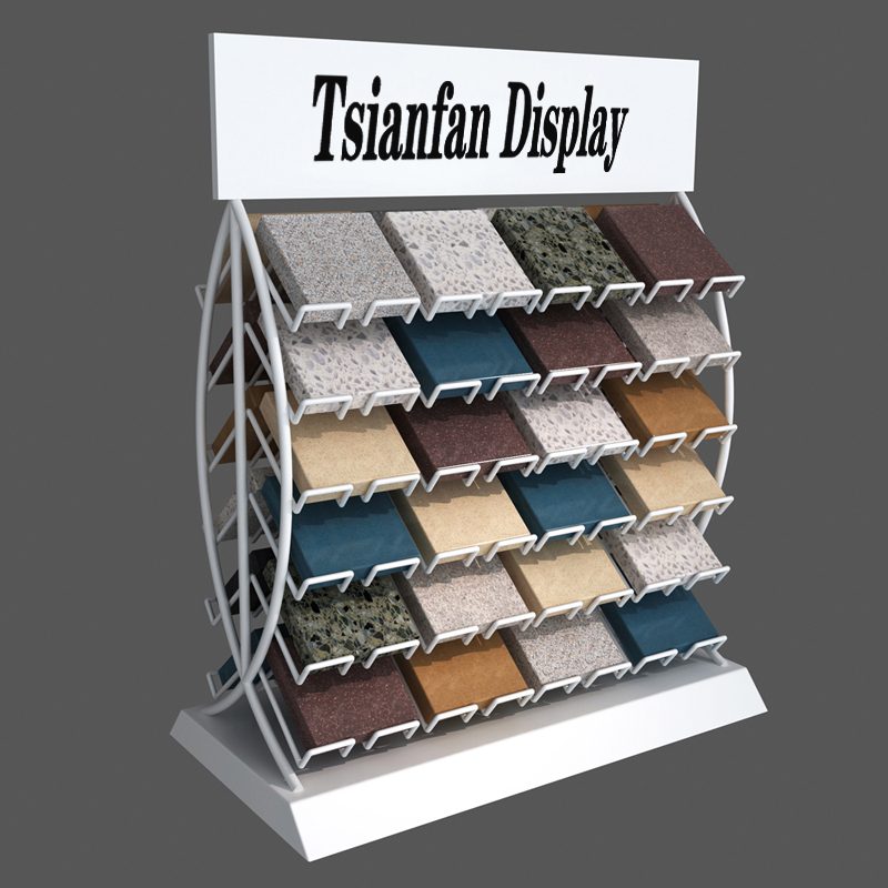 Desk tile display stand credit card payment -SRT038