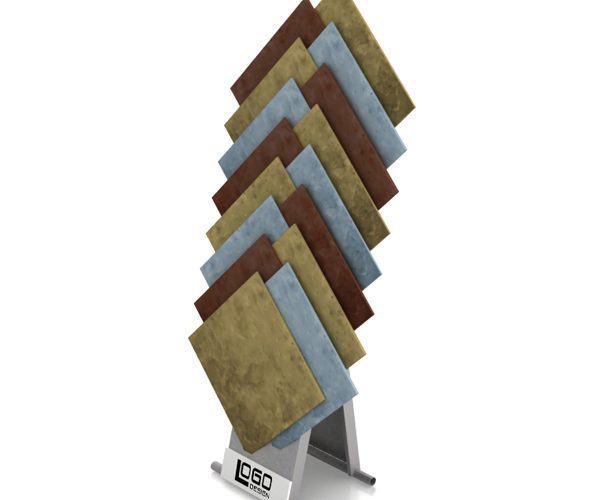 Stone Display Rack,Stone Sample Display Racks-SRT089