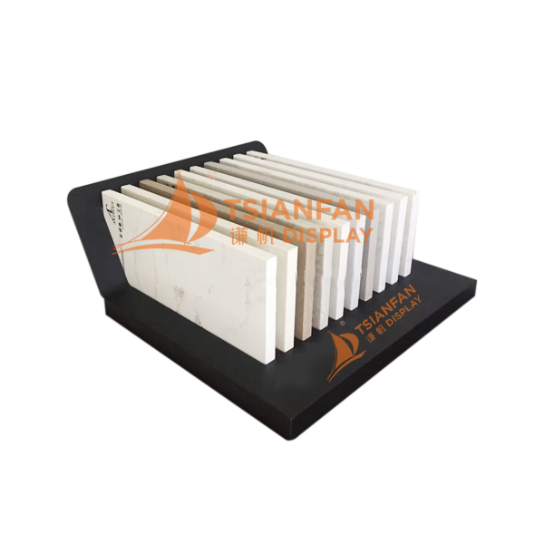 Acrylic Marble Stone Desktop Display Stand-CC2092