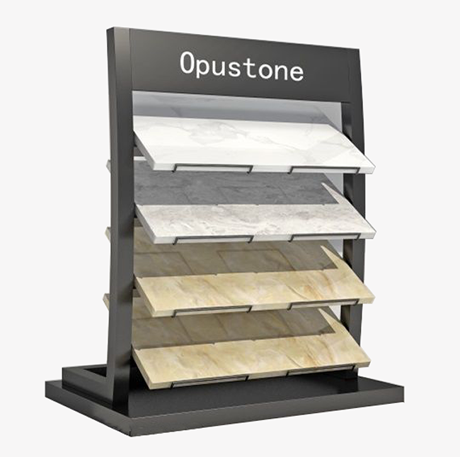 Quartz Stone Display Rack, Stone Display Rack Supplier X003
