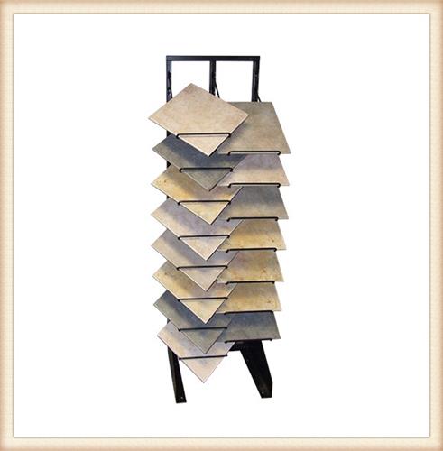 Showroom Displays Waterfall Tiles Display Stands Floor Tile Display Rack-Me062