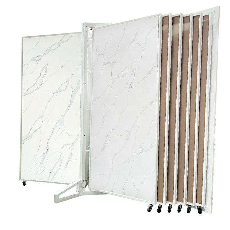 Rock Slab Tile Sliding Display Stand-CT2191