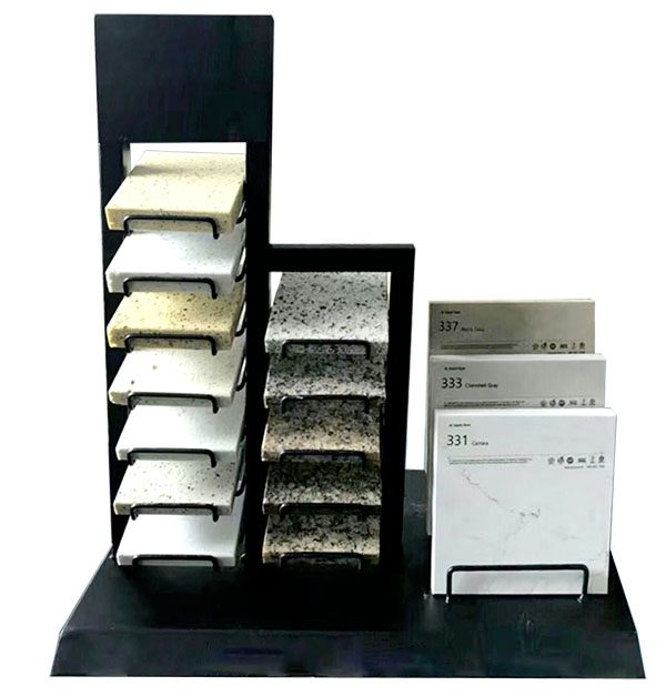 Quartz Sample Display Stand Shelf Online Shopping Supplier SRT014