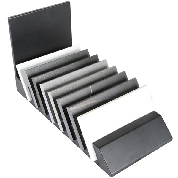 Retail Quartz Stone Sample Plate Tile Display Shelf Stand Online Shopping SRT806