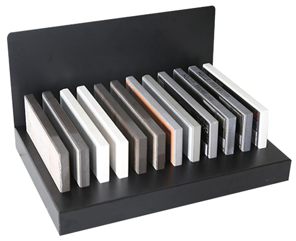 Stone Quartz Showroom Plate Display Rack For Shop Chinese Supplier SRT657