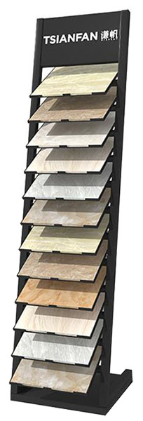 Wholesale Stone Marble Sample Flooring Display Tower Price For Exhibition SRL106