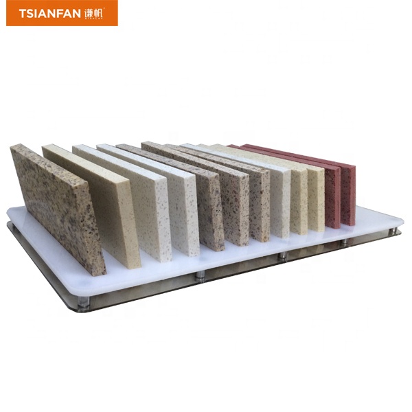 Stone slab display rack for Quartz Stone and Granite Marble Flooring Tile exhibition