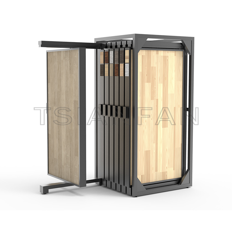 Customize Flooring push pull-out Display  Metal Rack-WT4004