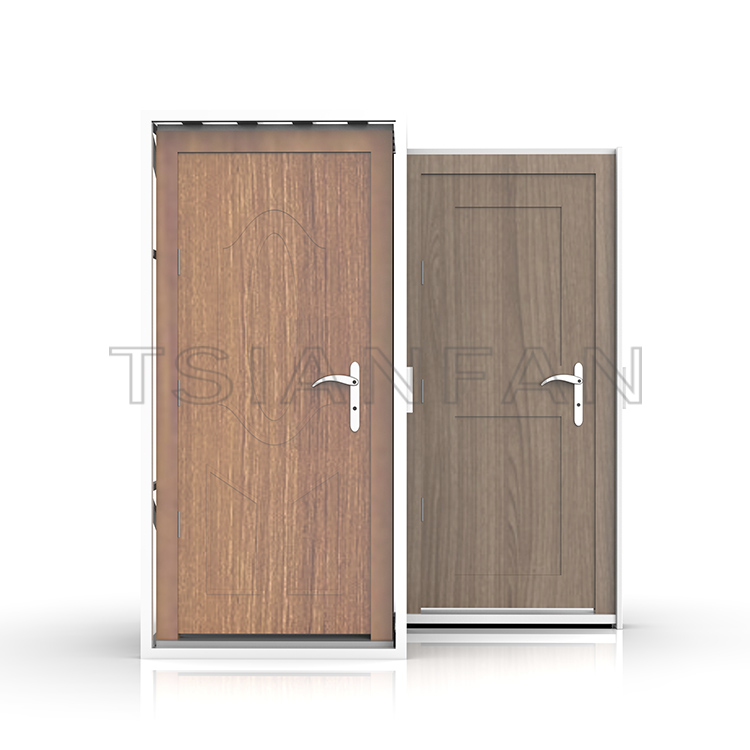 Wooden Door Rack Sliding Metal push pull display cabinet door and window display rack KK002