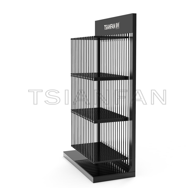 Factory direct sale upright quartz stone floor display stand-SG001