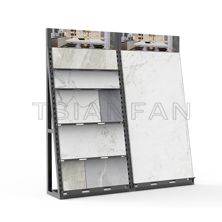 Made in China quartz stone mesa Flat display stand SG022
