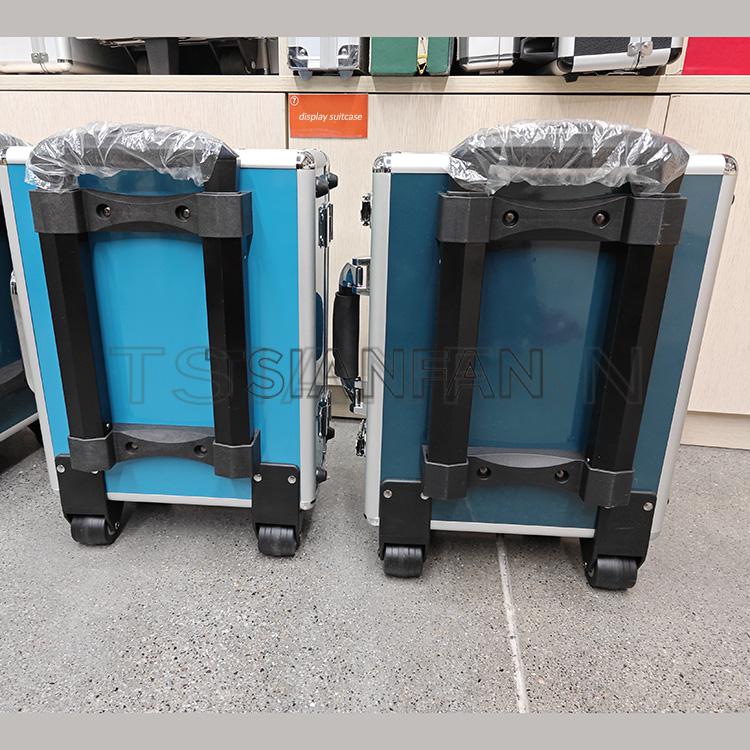 Stone sample suitcase display tile showroom design ideas China Manufacturer