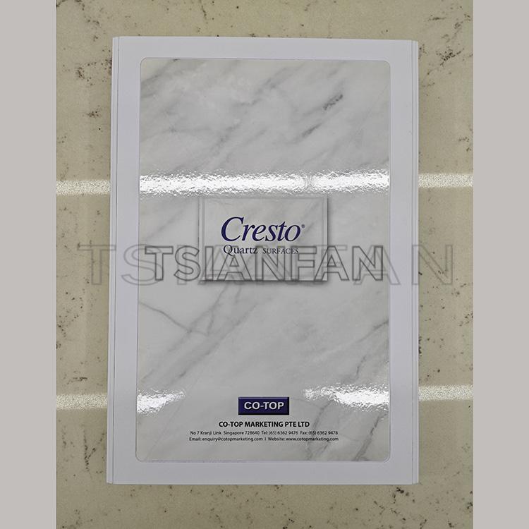 Brochure Stone sample display manual wholesale