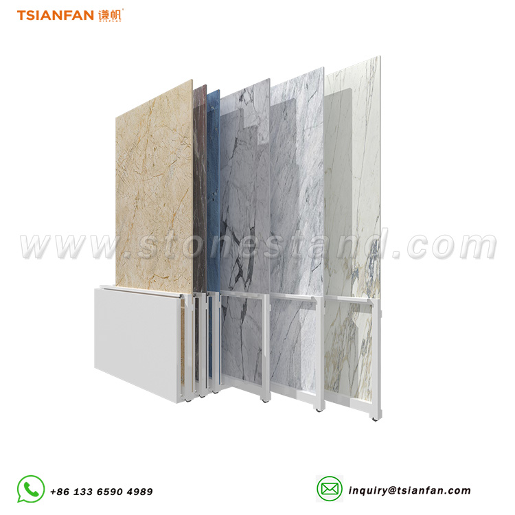 CT602-750*1500mm classic push-pull tile display rack Factory design 