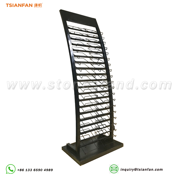 SRL017-300*200mm artificial stone spot display stand burst direct sales tile floor display stand