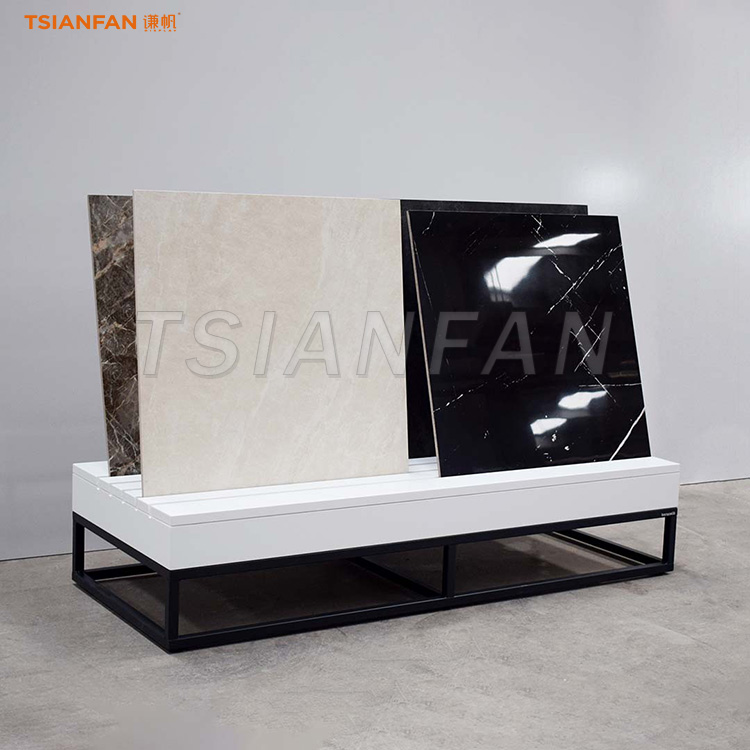 Tile samples Metal display stand showroom display stand