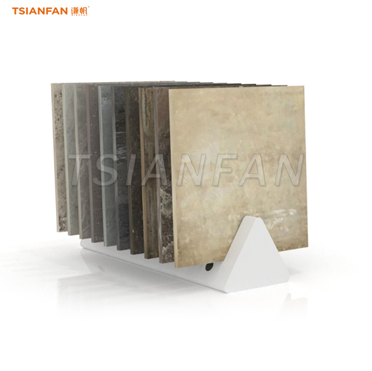 Floor insert tile tile display rack color optional exhibition hall stand